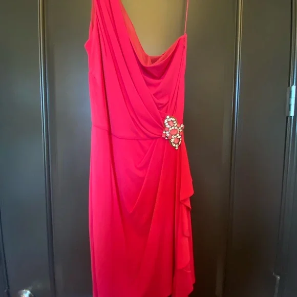 Badgley Mischka cocktail dress size 14 - Picture 1 of 5